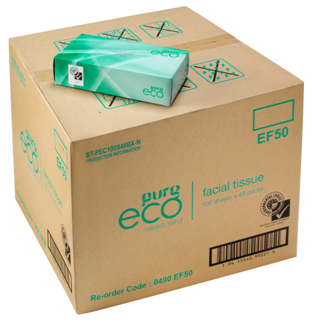 Tissues Facial 100's - PureEco