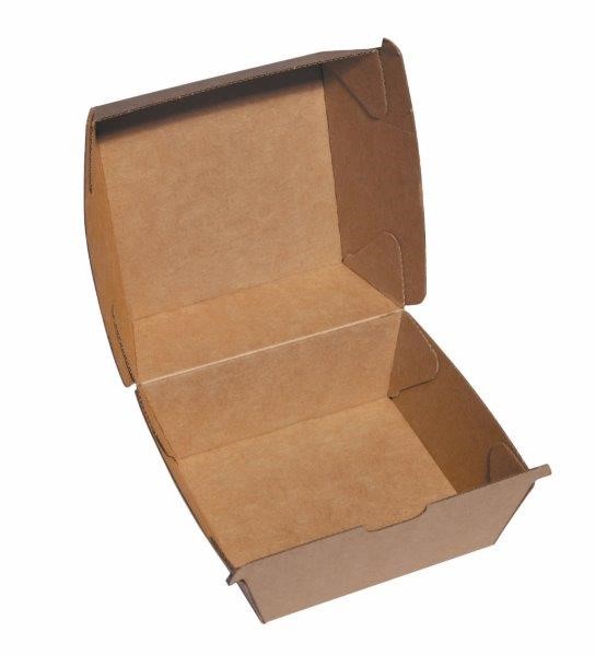 Kraft Burger Box - Ecoware