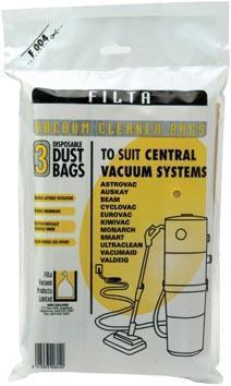 CVS SMART, BEAM MICROFIBRE VACUUM CLEANER BAGS 3 PACK - Filta