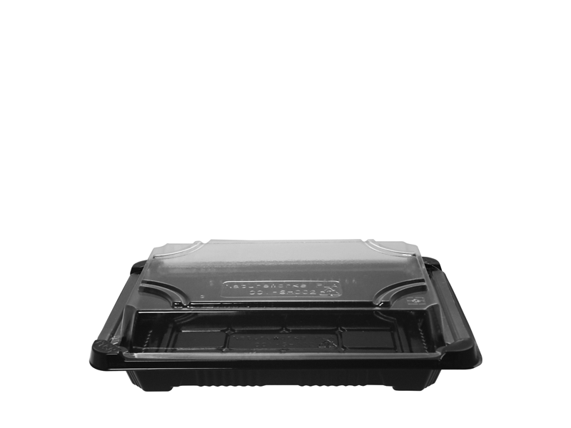 Deli Sushi combo No.2 PLA 17.5x12.5x4cm, Carton 300 - Vegware