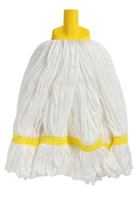 Edco Microfibre Round Mop - YELLOW, Each - Edco