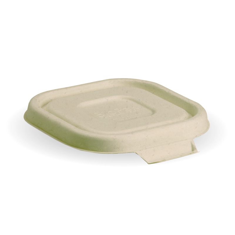 Takeaway Container Lid Natural Small BioCane - BioPak