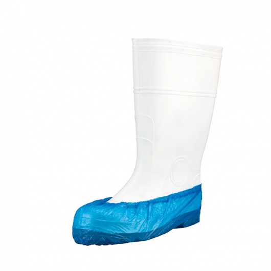 Bastion PE Plastic Overshoe Blue - Bastion