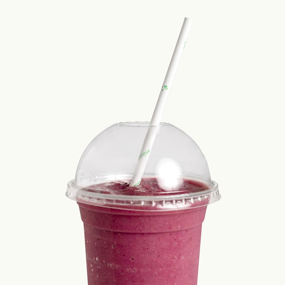 Paper Straws 6mm White - Ecoware