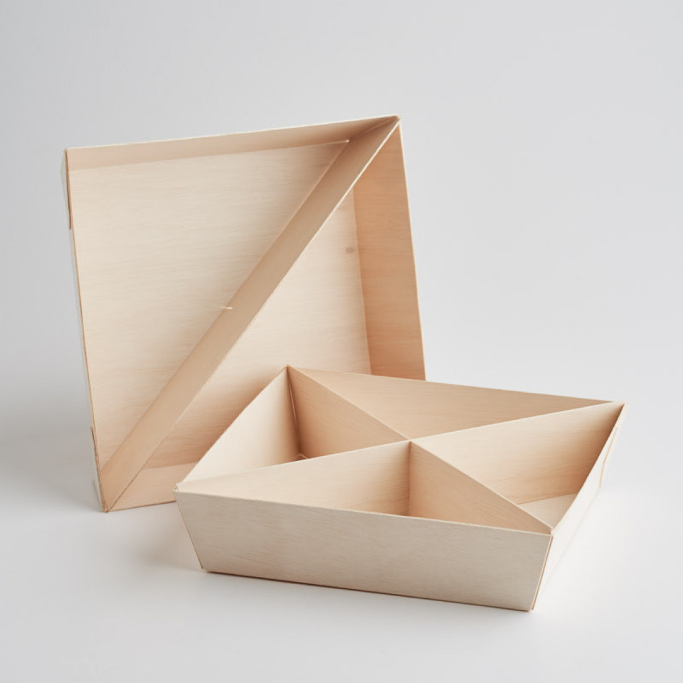 Verterra Fixed Side Tray with Cross Diagonal Part - Epicure