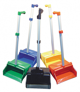 Lobby Dust Pan with L Handle YELLOW - Glomesh