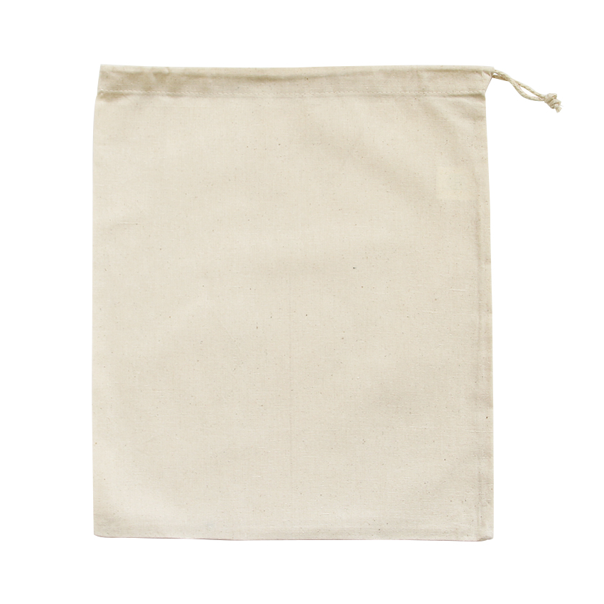 Large Drawstring Bag Natural - Ecobags