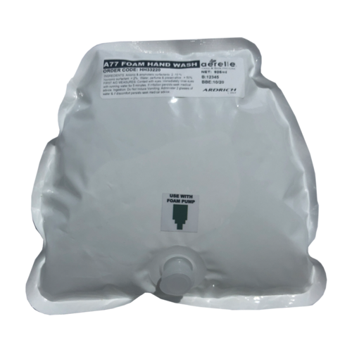 Hand Wash Foaming 925ml refill pouch Lemon Lime - Aerelle