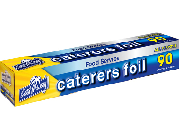 All Purpose Aluminium Caterers Foil 44cm - 90m - Castaway