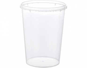 Locksafe' Round Tamper Evident Containers, 1120 ml - Castaway