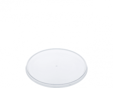 Locksafe' Round Tamper Evident Container Lids (suit 300-1120ml cont), Clear - Castaway