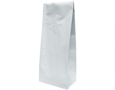1kg Side Gusset Coffee Bag, Matte White - Castaway