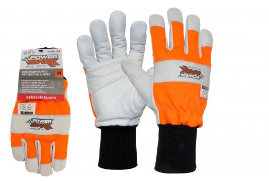 POWERMAXX Ballistic Class 1 Chainsaw Protection Glove, 2X-Large - Esko