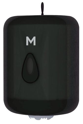 Centre Feed Towel Dispenser - Black, 1 Roll Capacity  - Matthews