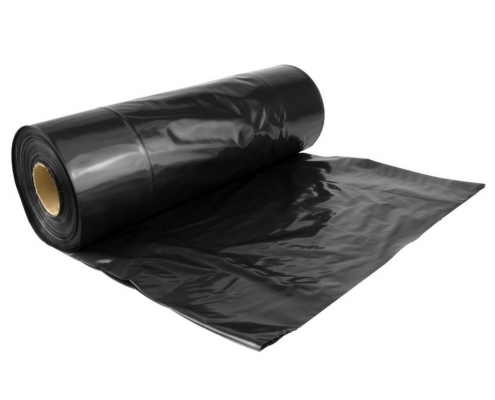 Bin Liners/Rubbish Bags 750X1000-25 BLACK GARB.TOT.WRAPPED.50s - Flexoplas