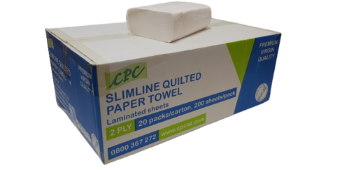 Slimline QUILTED Paper Towel 2Ply - CPC NZ