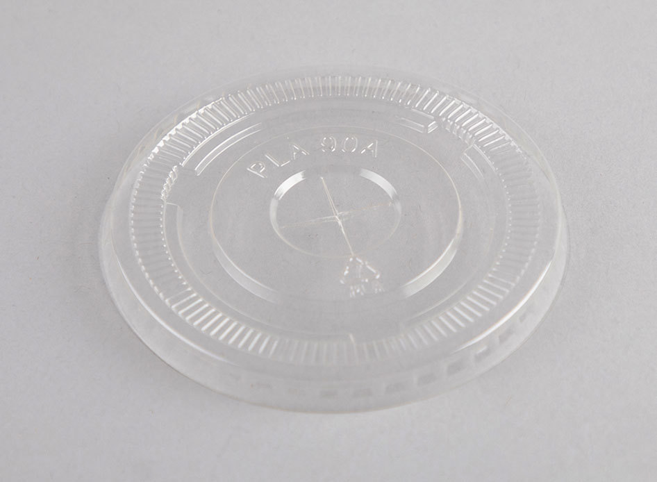 Clear Enviroware 12/16oz PET flat lid - Coastal