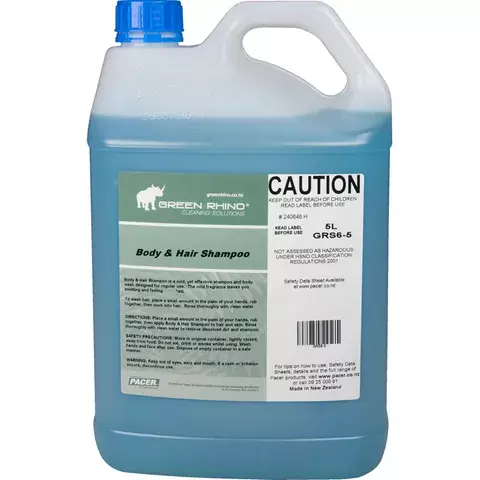 Body & Hair Shampoo Sweet Pea - Green Rhino