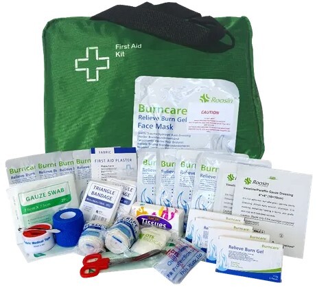 Premium Industrial Burns First Aid Work Place First Aid Kit large Soft Pack - DTS Medical