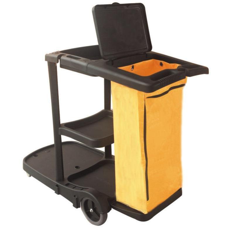 Janitor Cart Black, Carton 3 - Filta