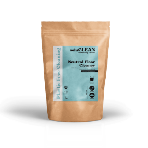 Floor Cleaner Neutral Soluble Sachets Pack 50 (1 Sachet = 5Litres) - soluCLEAN