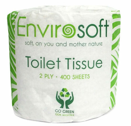Toilet Paper 2ply 400sheet Wrapped - Envirosoft