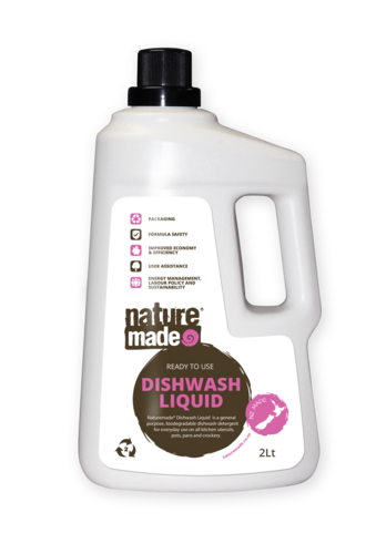 Manual Dishwash Concentrate 2Litres - Naturemade