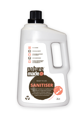 Sanitiser Oxygenated 2Litres - Naturemade