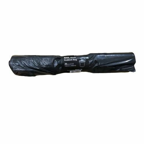 60L Black Bin Liner on Roll - Premier Hygiene