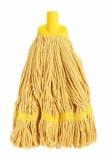 Edco Durable Round Mop YELLOW, Each - Edco