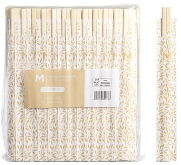 Wooden Chop Sticks - Natural, 210mm Long, - Matthews