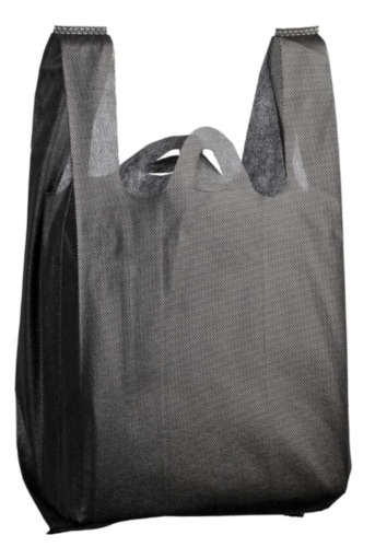 Woven Carry Bag Small - Black, 210mm x 125mm x 290mm, 30gsm - Matthews