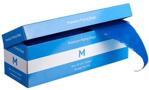 Premium Piping Bags Blue, 550mm - Matthews