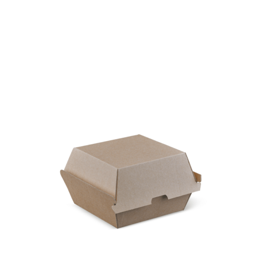 Endura Burger Box Brown 105 x 102 x 83 - Detpak