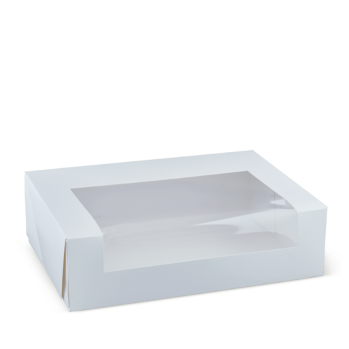 12 Cupcake Window Box White 360 x 255 x 100 - Detpak