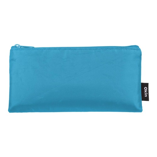 Okin Pencil Case Flat Light Blue 21x11cm