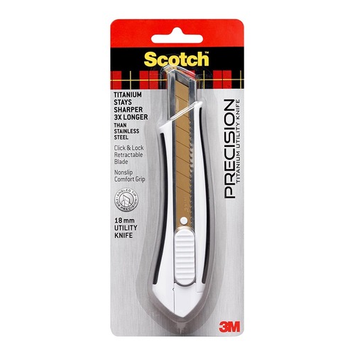 Scotch Utility Knife TI-KL 18mm Large White