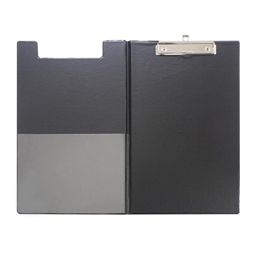 Okin Clipboard PVC Double FC Black