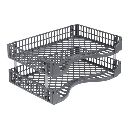 Okin Document Tray Grey, Pack of 2