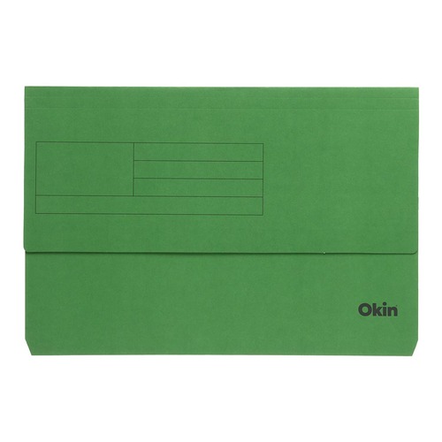 Okin Card Document Wallet FS Green