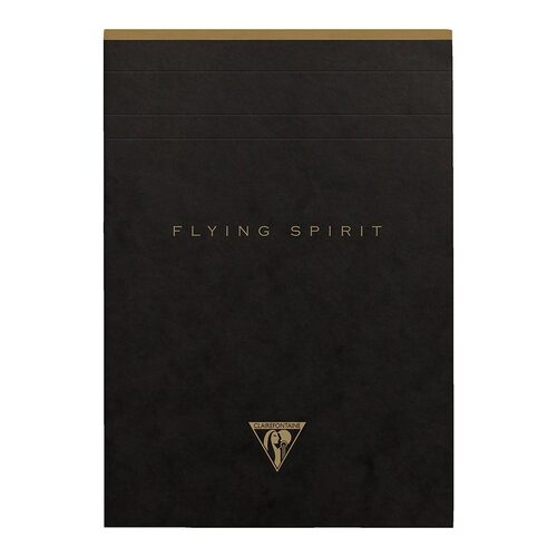 Flying Spirit Clothbound Notepad A5 Black