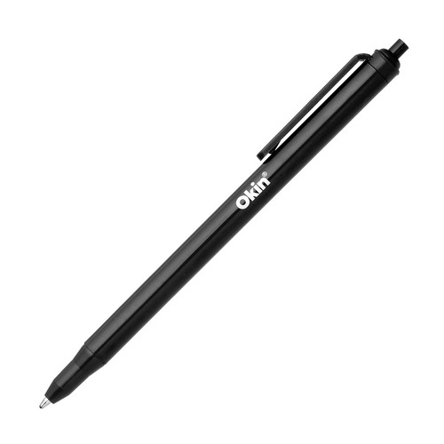Okin One Piece Ballpoint Pen Black