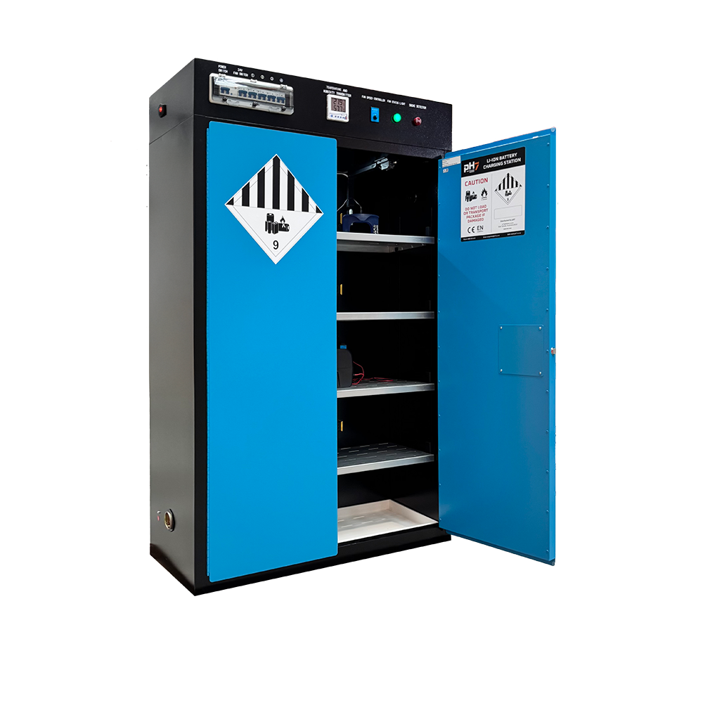 Lithium Ion Battery Cabinet 170L (2 Door)