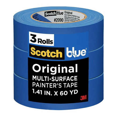 ScotchBlue Painter's Tape 2090-36AP3 36mm x 55m, Pack of 3