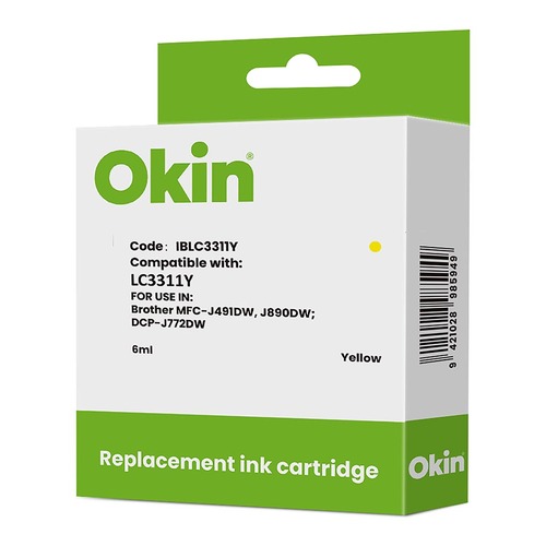 Icon Compatible Brother LC3311 Yellow Ink Cartridge