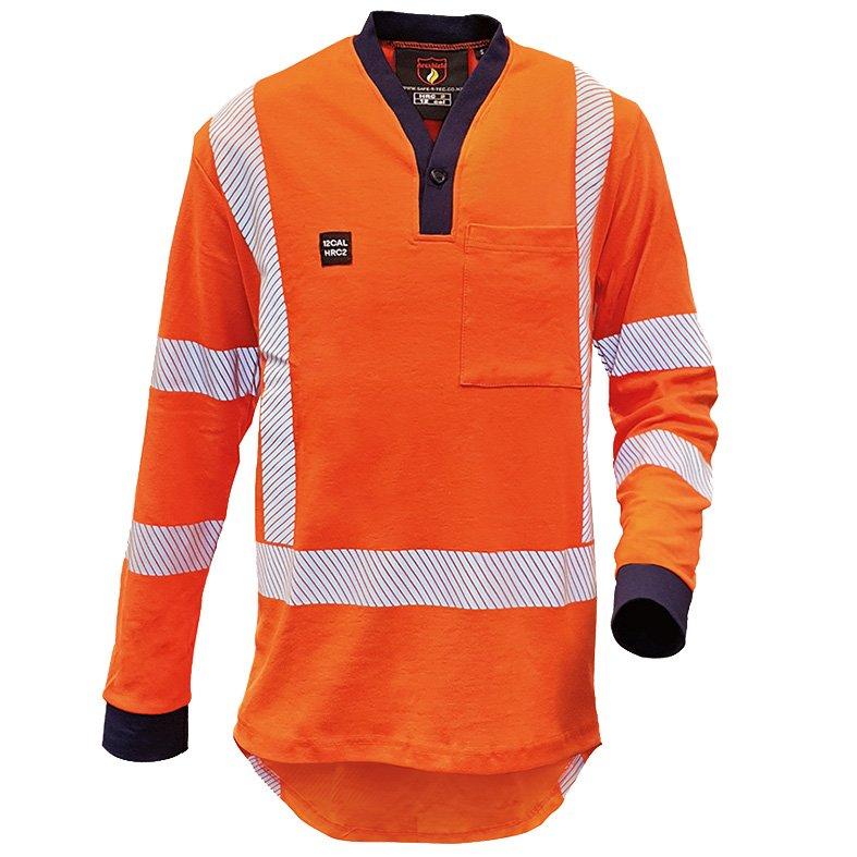 Fr Poloshirt 240Gsm Cotton, Orange Ttmc, 12 Cal-Size S