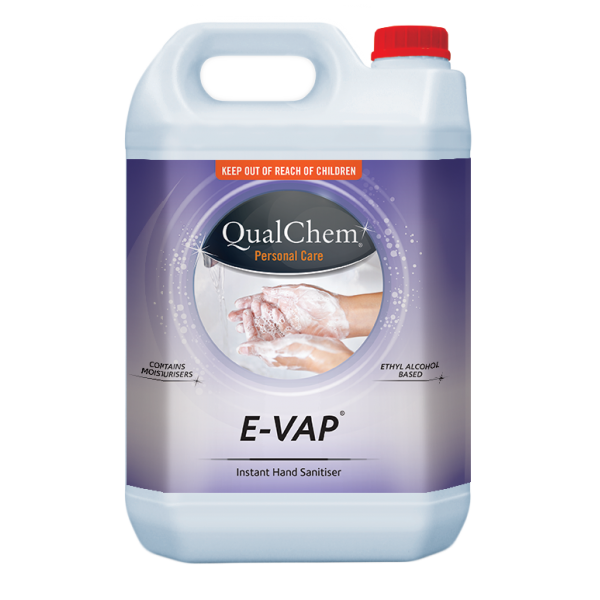 Hand Sanitiser Alcohol Gel Evap 5Litres - Qualchem